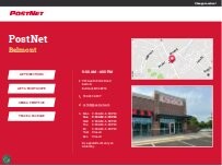 Website Screenshot PostNet