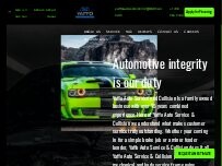 Website Screenshot Yaffo Auto Service & Collision