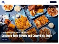 Website Screenshot Shark Boy Fish and Chips