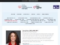 Website Screenshot Tammy Holmes, APRN