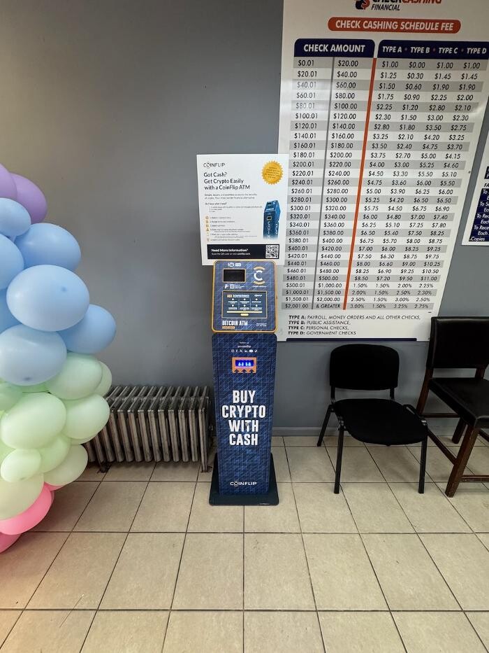 Images CoinFlip Bitcoin ATM - J&P Check Cashing Currency Exchange (Chicago)