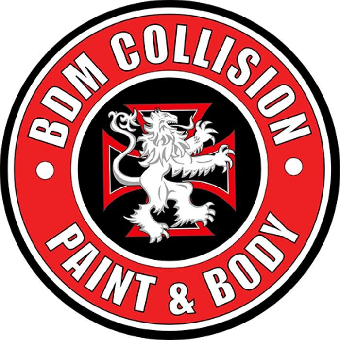 BDM Collision Paint and Body Logo