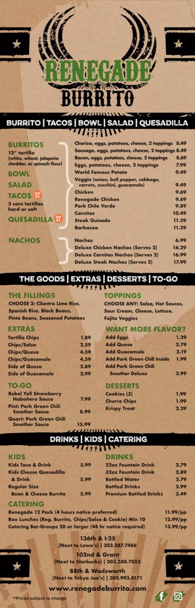 Images Renegade Burrito