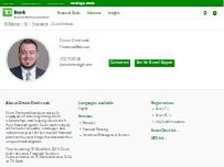 Website Screenshot Devin Dmitrzak - TD Wealth Financial Advisor
