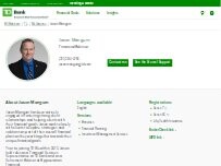 Website Screenshot Jason Mangum - TD Wealth Financial Advisor