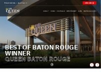 Website Screenshot The Queen Baton Rouge