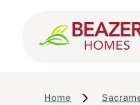 Website Screenshot Beazer Homes Harmony & Serenity at Roberts Ranch