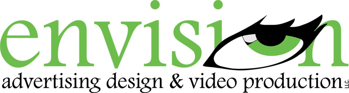 Envision Advertising Design & Video Production Logo