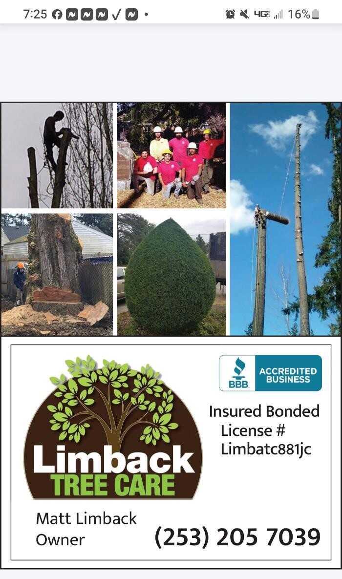Images Limback Tree Services LLC