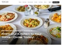 Website Screenshot Tuscan Bistro