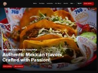 Website Screenshot Taco Shop 760 Restaurant