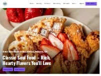Website Screenshot Delilah's Everyday Soul - Chattahoochee Food Works
