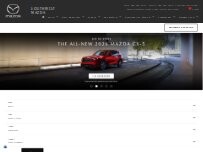 Website Screenshot SouthWest Mazda
