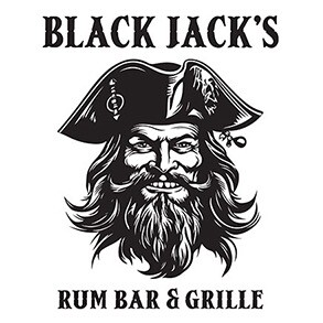 Black Jack's Rum Bar & Grille Logo