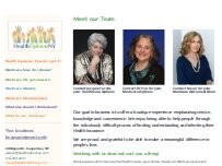 Website Screenshot Health Options NY