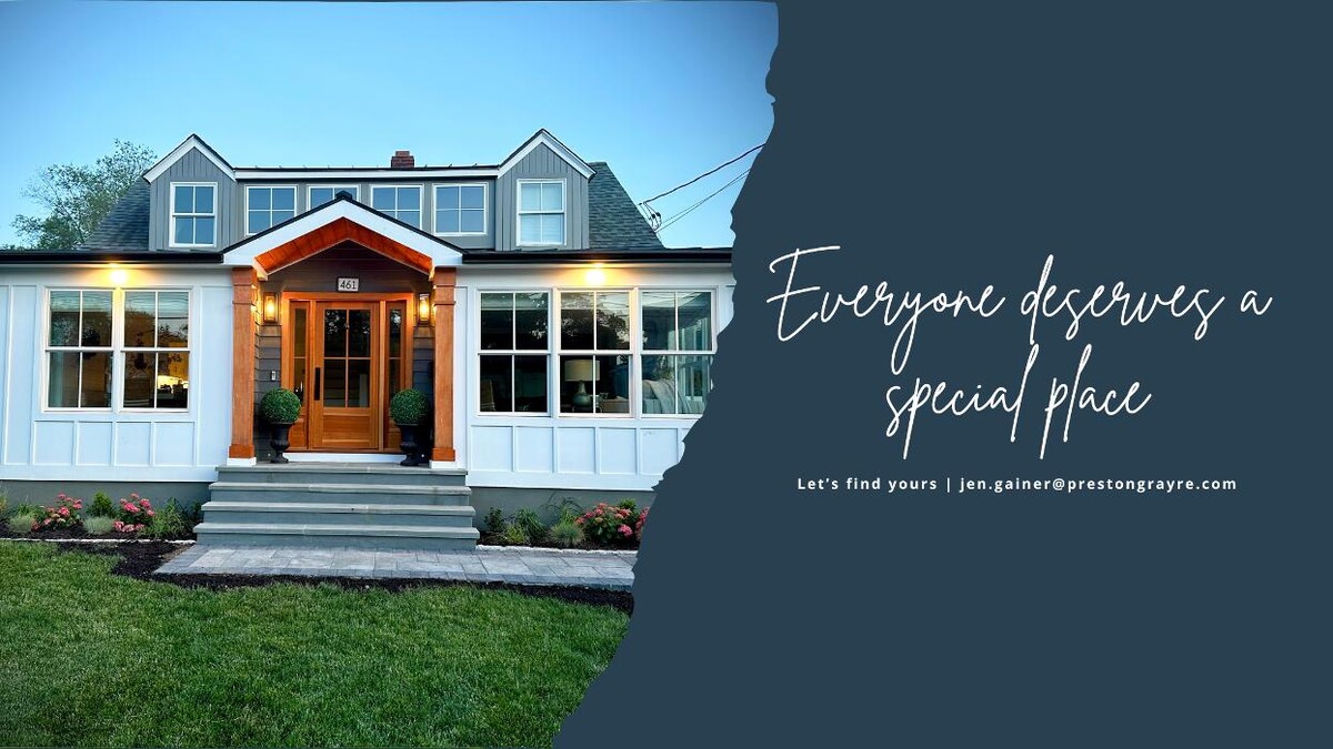 Images Jen Gainer, Preston Gray Real Estate
