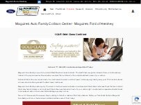 Website Screenshot Maguire's Ford of Hershey, Inc. Collision