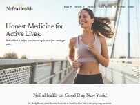 Website Screenshot Nefrahealth