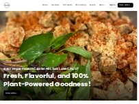 Website Screenshot Vegan Daddy Meats