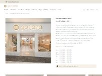 Website Screenshot gorjana