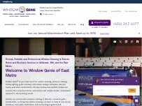 Website Screenshot Window Genie of East Metro