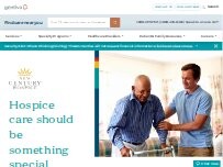 Website Screenshot New Century Hospice