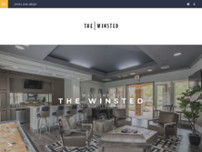 The Winsted website screenshot