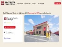 Website Screenshot Security Public Storage