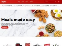 Website Screenshot Hy-Vee Market Grille