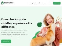 Website Screenshot Muirfield Animal Hospital
