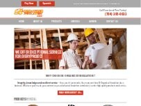 Website Screenshot B-Organized Insulation