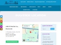 Website Screenshot ABCD Pediatrics - Bulverde