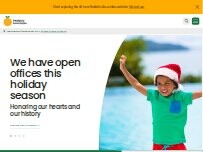 Website Screenshot Pediatric Associates Wellington