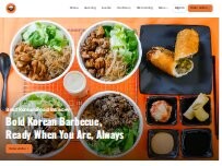 Website Screenshot BULGOGI HUSTLE