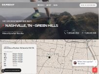 Website Screenshot Gameday Men's Health Nashville, TN - Green Hills
