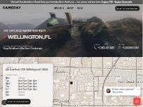 Website Screenshot Gameday Men's Health Wellington, FL