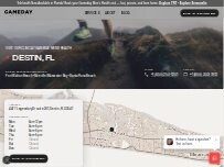 Website Screenshot Gameday Men's Health Destin, FL