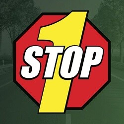 1 Stop Motor Vehicle Services Mesa Baseline Logo