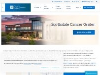 Website Screenshot City of Hope Cancer Care Scottsdale
