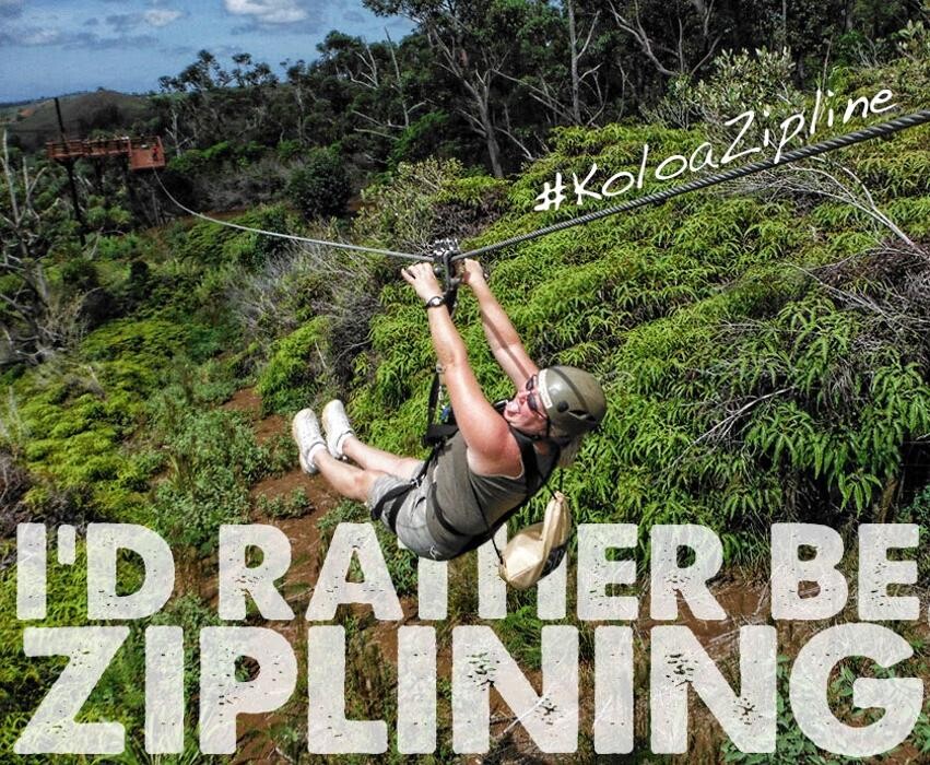 Images Koloa Zipline