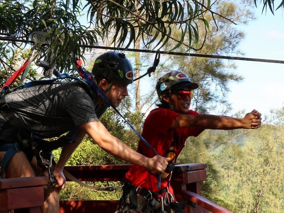 Images Koloa Zipline