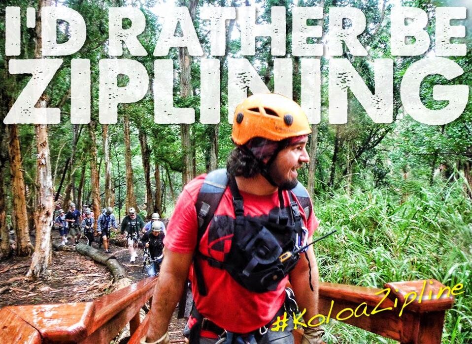 Images Koloa Zipline