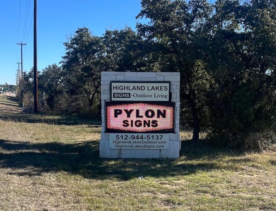 Images Highland Lakes Signs
