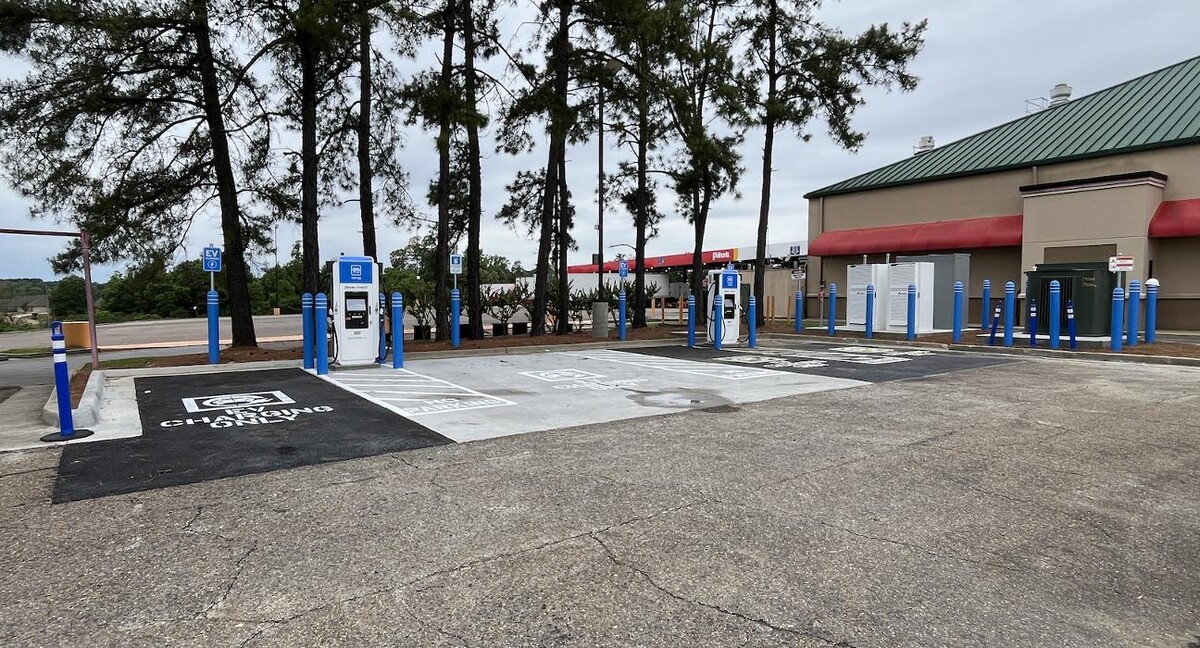 Images EVgo Car Charging Station
