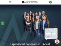 Website Screenshot Law Offices of Mark M. Childress