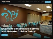 Website Screenshot ZamZamz Mediterranean Grill