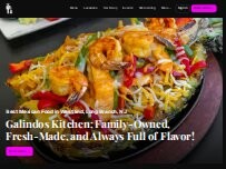 Website Screenshot Galindos Kitchen