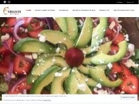 Website Screenshot Shawii Kitchen