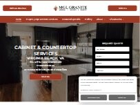 Website Screenshot MGL Granite Inc, Norfolk