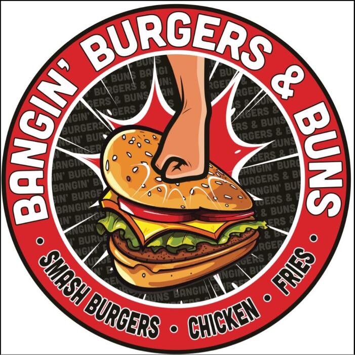 Bangin' Burgers & Buns Logo